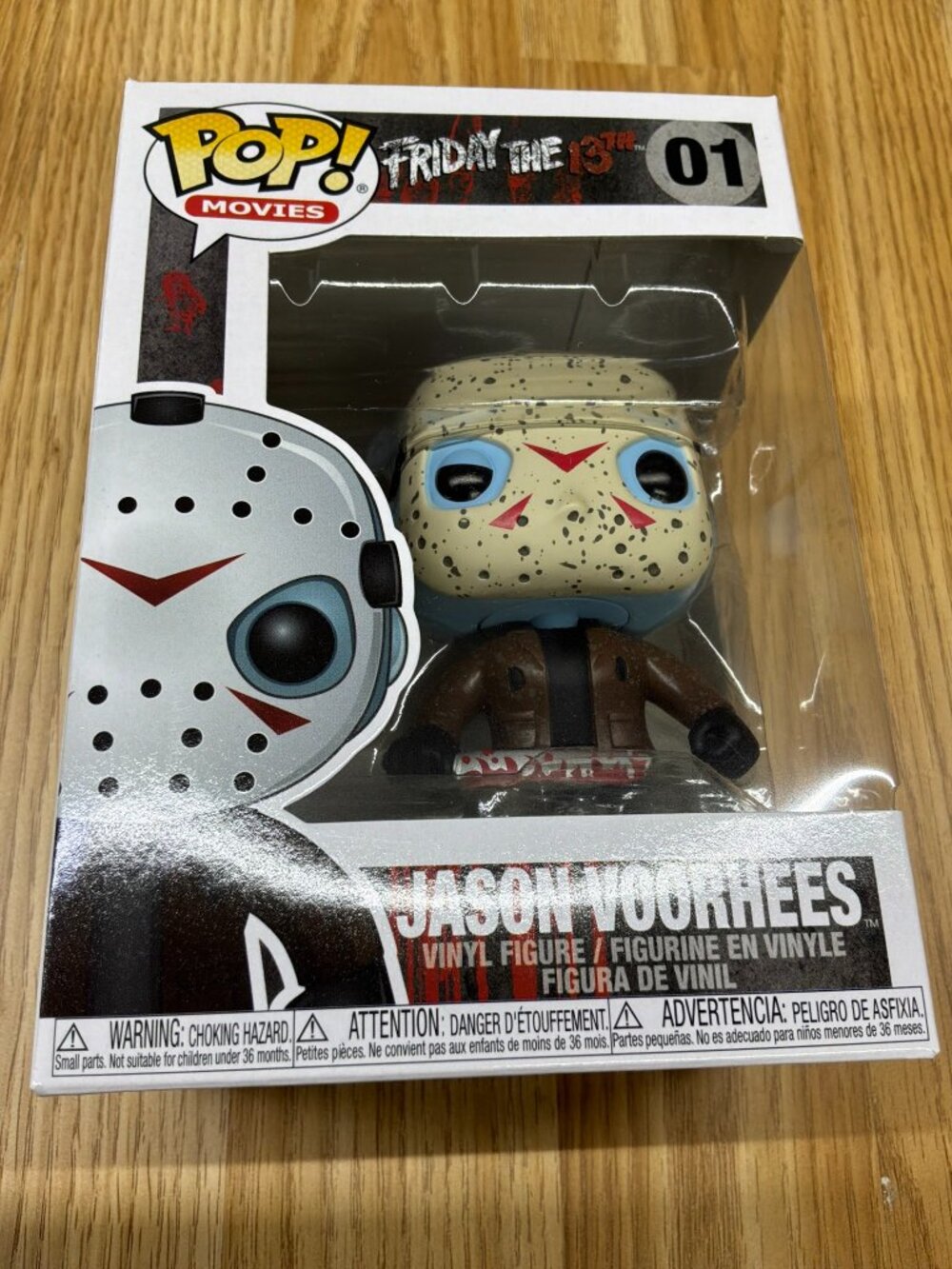 Funko Pop Movies Friday the 13th Jason Voorhees #01 Vinyl Figure New